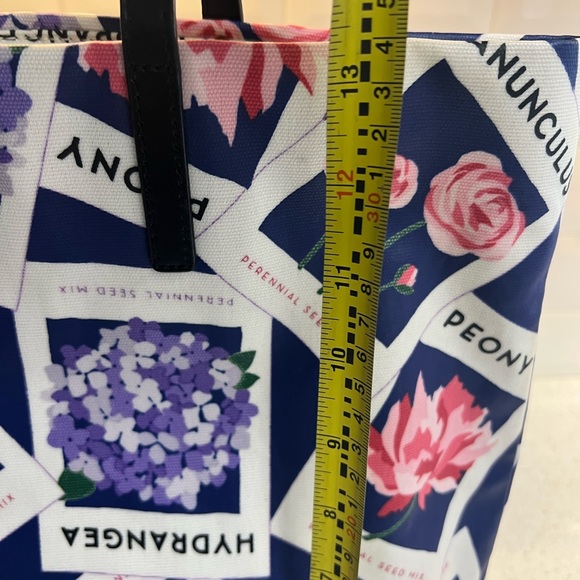 Kate Spade Large Flowers Coated Canvas Tote - Picture 8 of 10